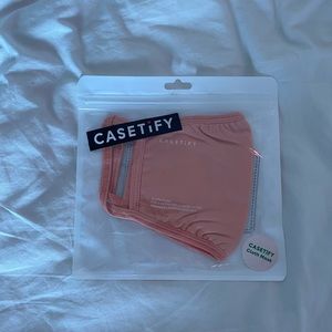 Pink Cloth Reusable Mask Casetify Brand New Never Opened